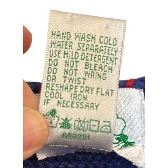 Quacker Factory Cardigan Women Large Blue Coastal Nautical Novelty Beach‎ Ocean - Picture 5 of 7